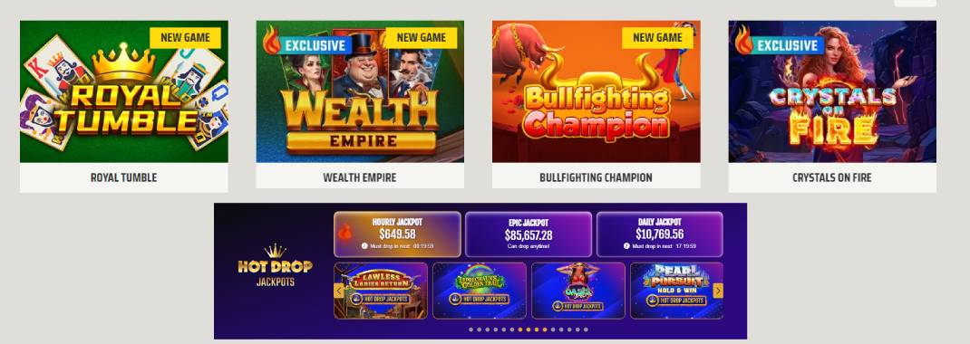 Ignition Casino Game Variety